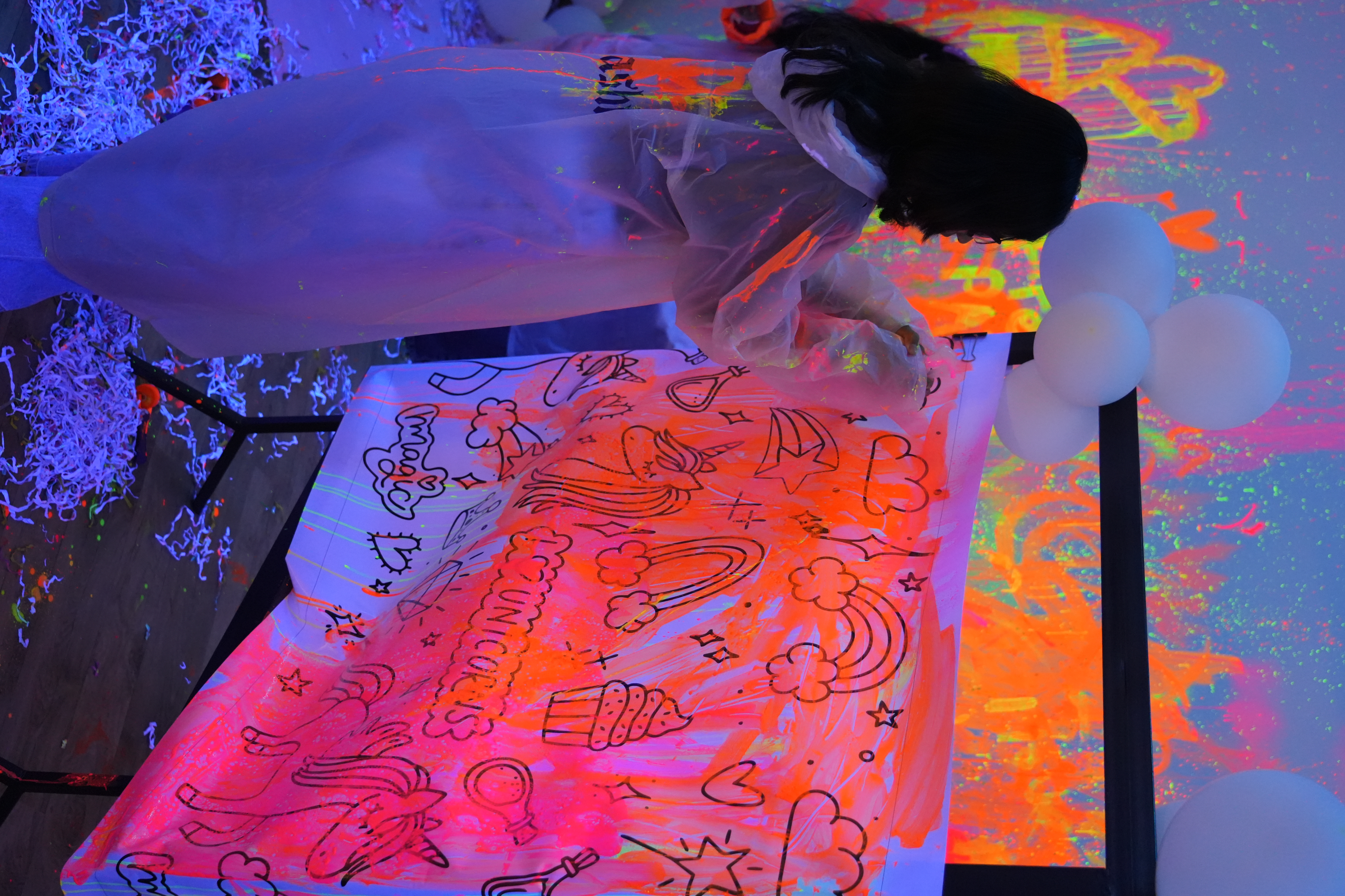 Neon celebration