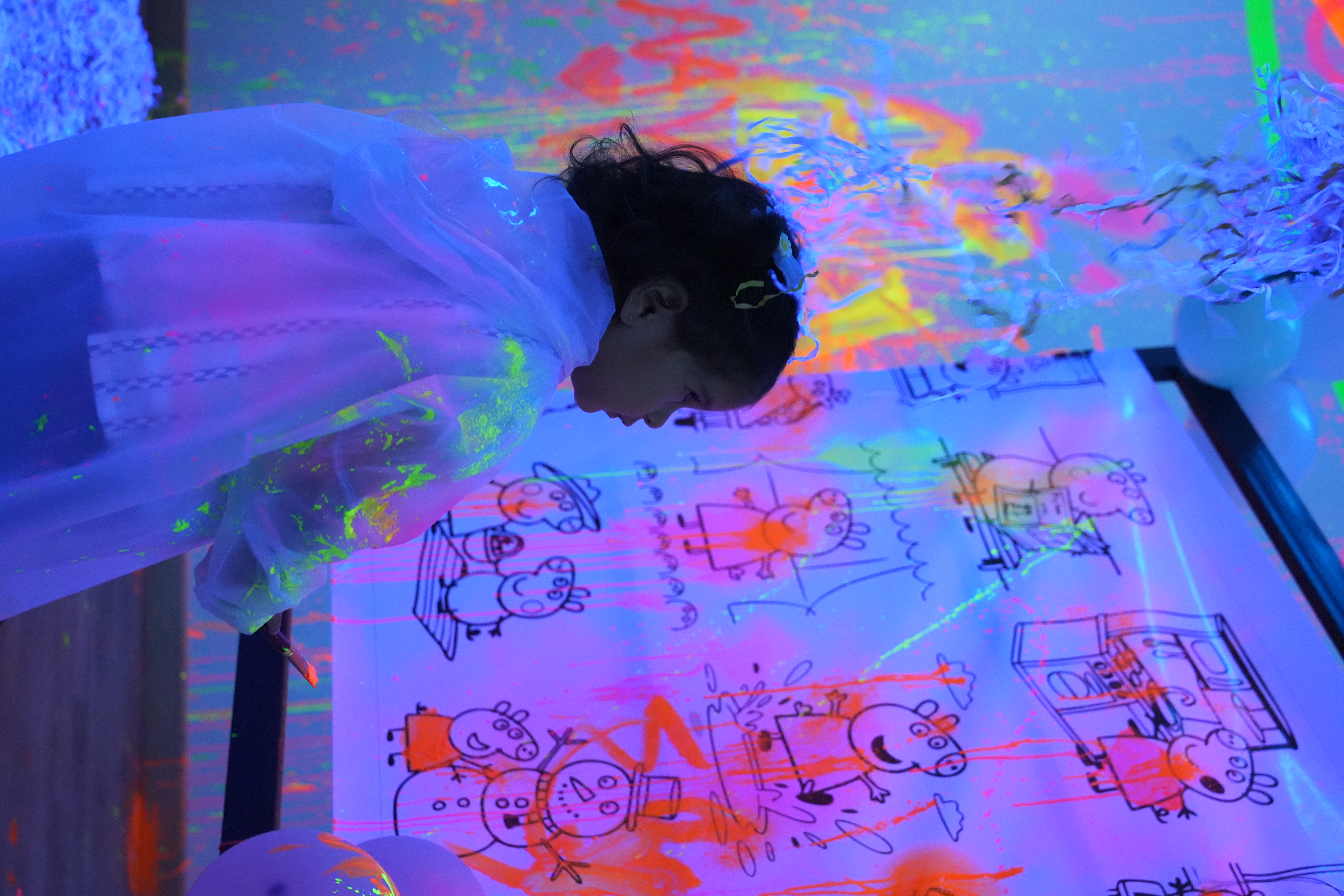 Neon celebration