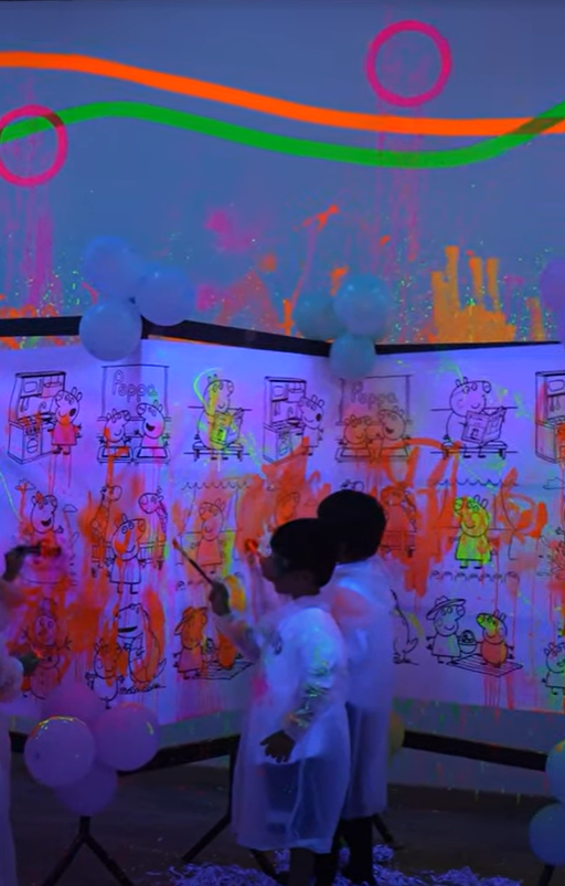 Neon celebration
